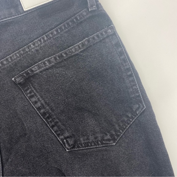 RE/DONE 50s Cut off Denim Shorts in Shadow Black - Picture 10 of 16